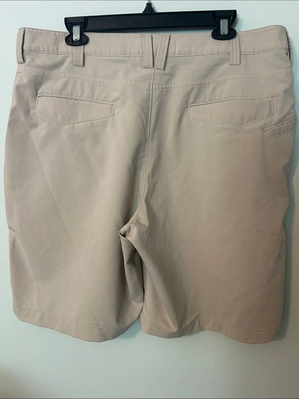 Under Armour Beige/Tan man’s Performance Bermuda Shorts